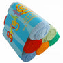 Bright Bots 6 x Coloured Terry Squares – 60x60cm