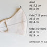 Reusable cotton face masks by Wooly Organic 25% OFF