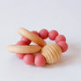 Wooden Beehive rattle / teething toy by Blossom & Bear
