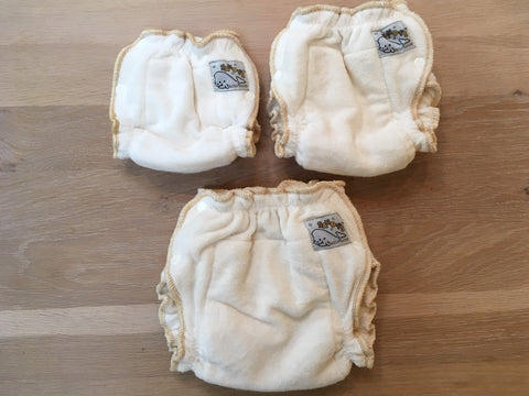 Sized nappies