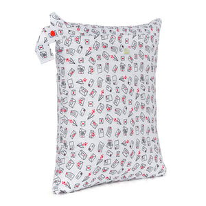 Baba and Boo DOUBLE nappy wet bag - MEDIUM