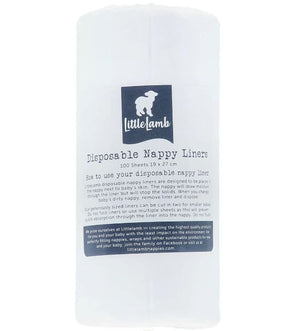 Little Lamb disposable nappy liners (100)