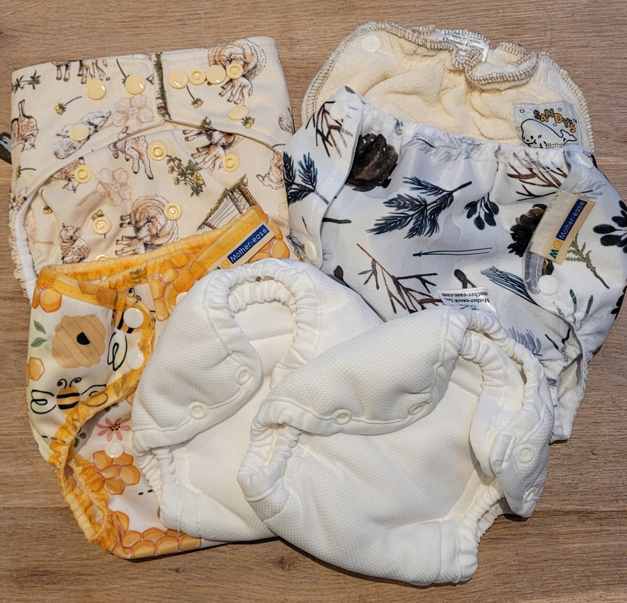 £70 Real Nappies for London Trial Kit - compare nappy types