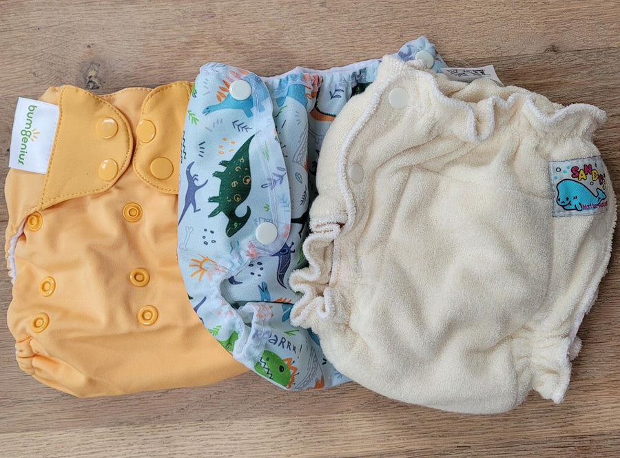 £40 Real Nappies for London Trial Kit - compare nappy types