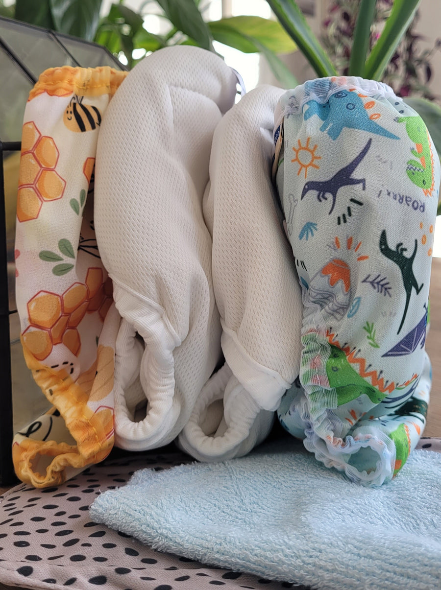 £70 Real Nappies for London Trial Kit - Motherease nappies