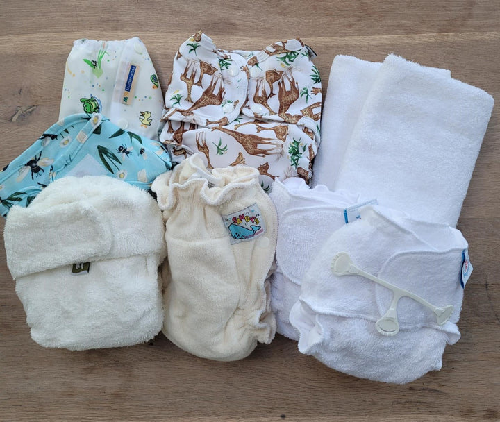 £70 Real Nappies for London Trial Kit - BUDGET nappies