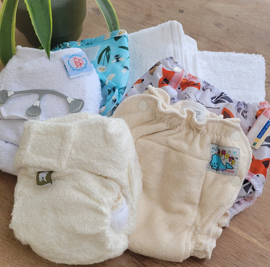 £70 Real Nappies for London Trial Kit - BUDGET nappies