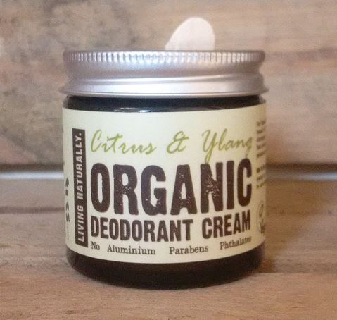 Organic Deodorant Cream - Citrus & Ylang