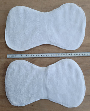 Little Lamb 'Complete Cover' hourglass fleecy nappy liners x 3 or 10