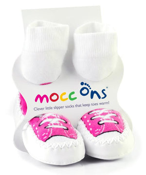 Mocc-Ons baby slipper socks 25% OFF