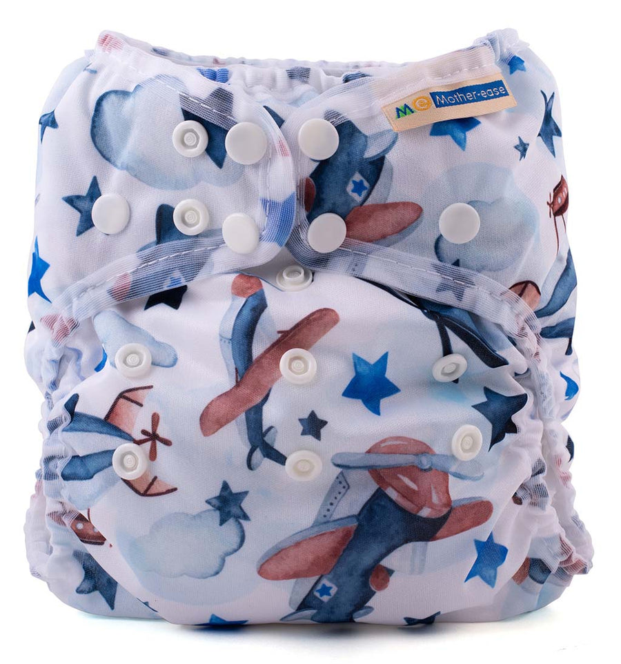 Motherease Wizard Uno ONESIZE nappy (GOTS Organic) 20% Off LAST FEW