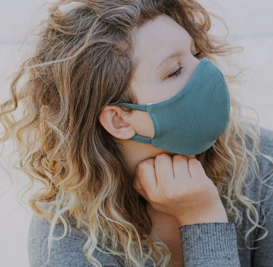 Reusable cotton face masks by Wooly Organic 25% OFF