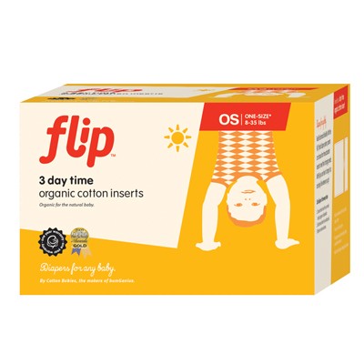 FLIP Daytime organic inserts 50% OFF pack of 3